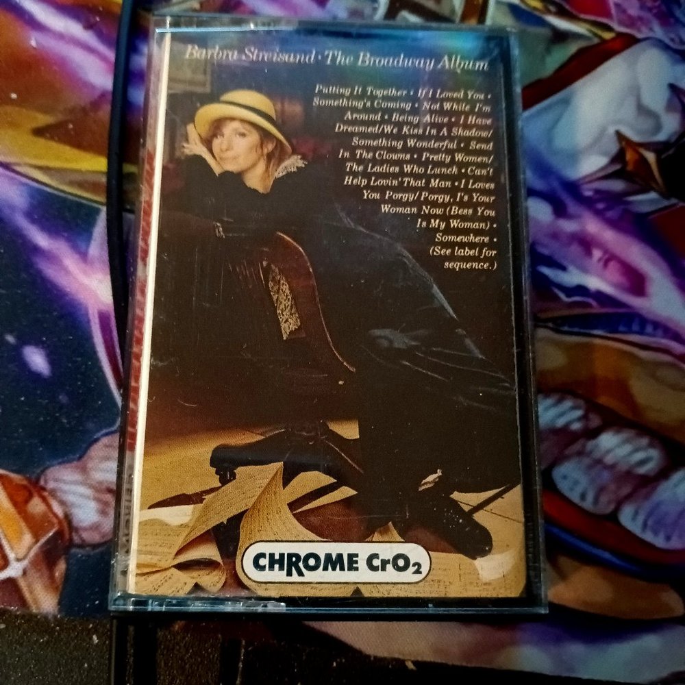 barba streisand the broadway album oct 40092 tape